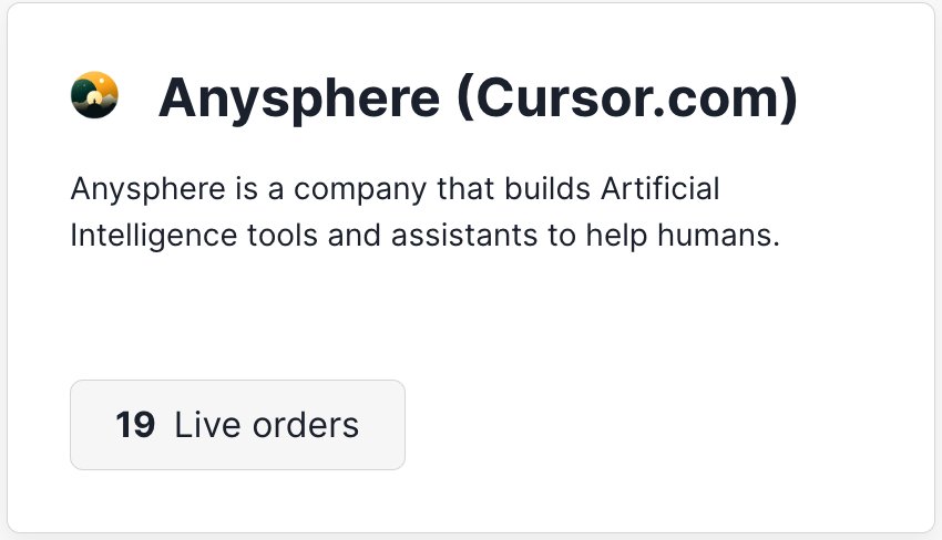 Buy Cursor Stock