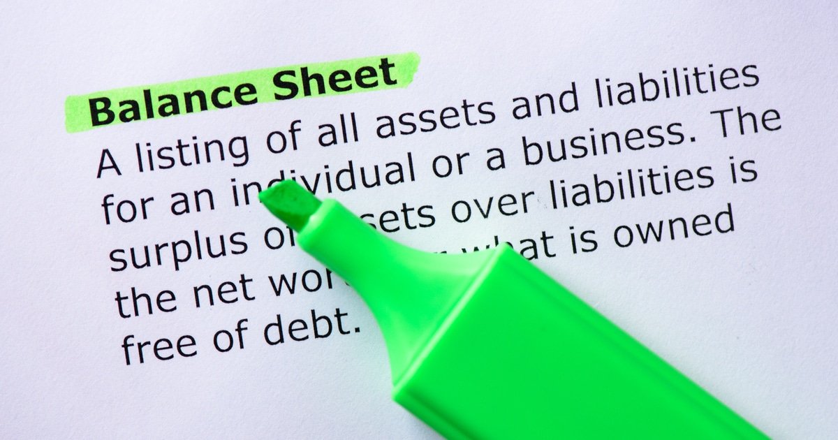 Balance Sheet Definition