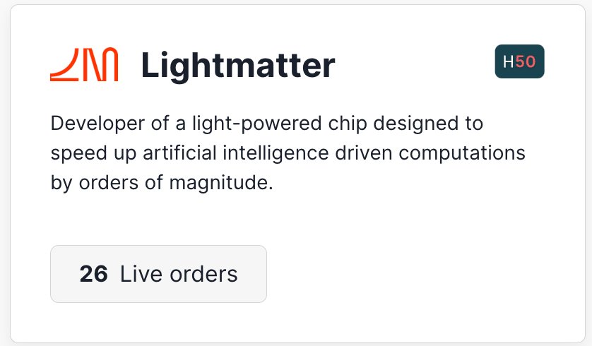 Buy Lightmatter Stock