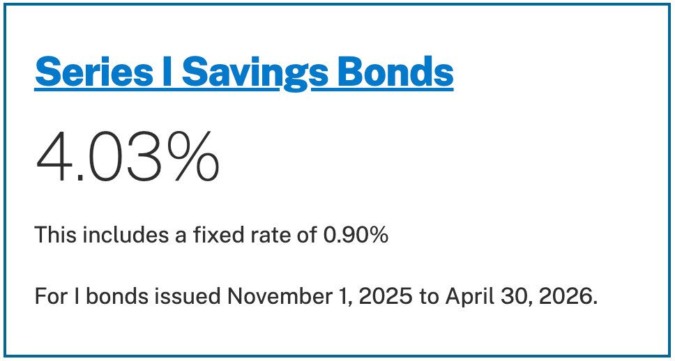 Series I Bonds