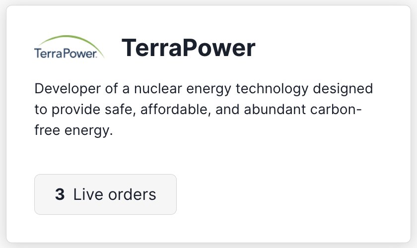 Buy TerraPower Stock