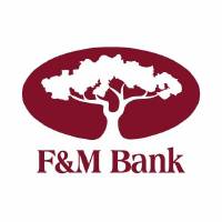 F & M Bank logo